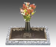 Rose Individual Cremation Grave Marker